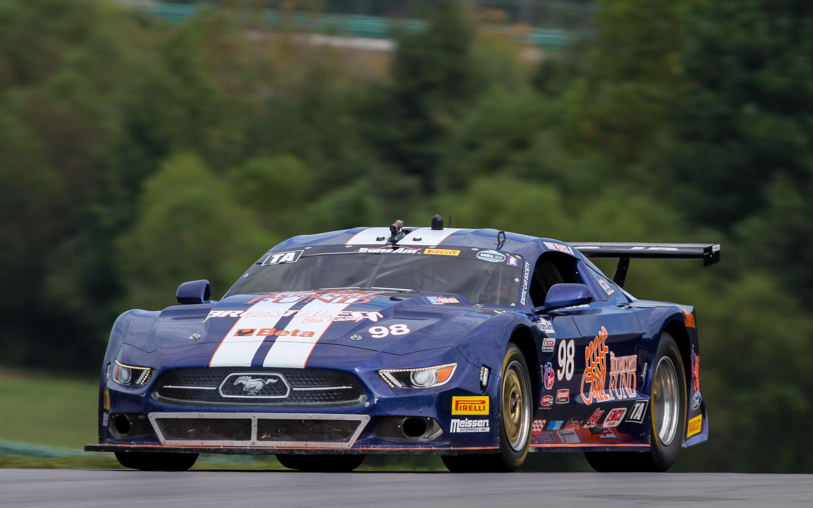 Ernie Francis, Jr., Captures Trans Am VIR Pole 